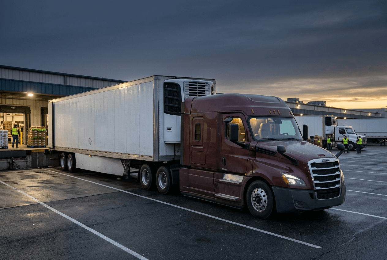 Reefer freight dispatched by Dexent